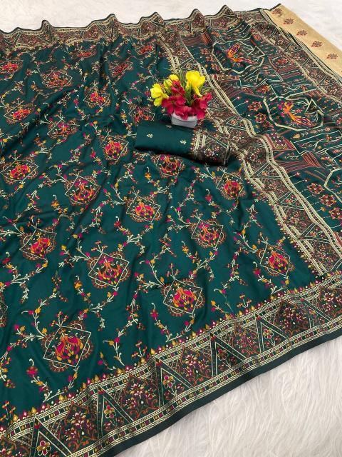Vastrangan rajwadi pashmina saree for women wholesale
